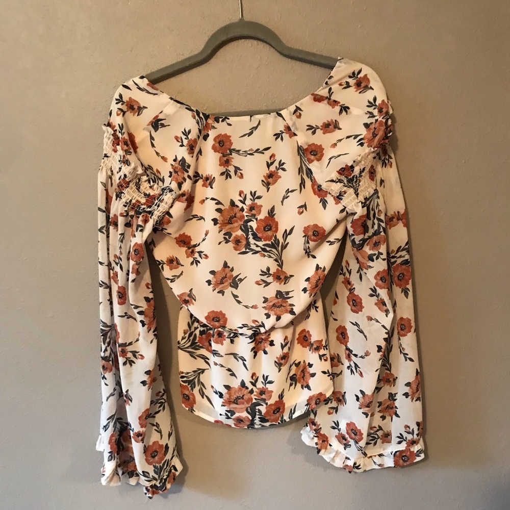 Floral Flowy top